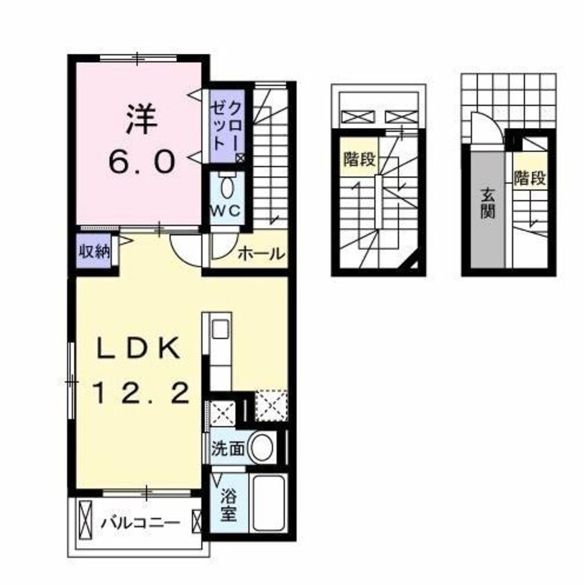 間取図 Perch　Ⅰ