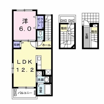 間取図 シエル　FK