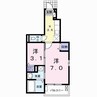 シエル　FK 1SKの間取り
