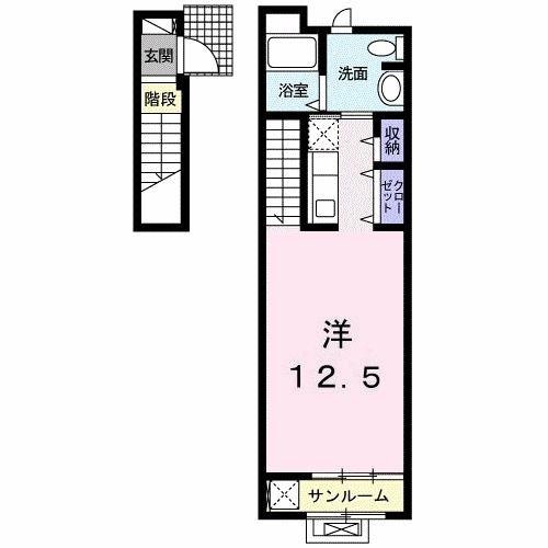 間取り図 アルカンシエル（総社）