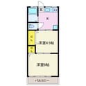 アビターレ和尚塚古市マンション第3の間取図