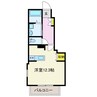 ユニロイヤル　B 1Rの間取り
