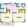 小林貸住宅（東） 2DKの間取り