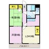 今井マンション 2LDKの間取り