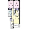 信越本線（高崎－横川）/北高崎駅 徒歩26分 1階 築13年 2LDKの間取り
