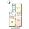 上越線（群馬県内）/群馬総社駅 徒歩25分 1-2階 築24年 2DKの間取り