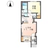 上信電鉄上信線/佐野のわたし駅 徒歩31分 1-2階 1年未満 1LDKの間取り