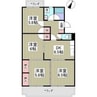 両毛線/前橋駅 徒歩20分 2階 築38年 4DKの間取り