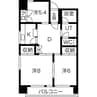 あさひレジデンス大友 3DKの間取り
