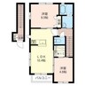 ベルヒル　Ｃ 2LDKの間取り