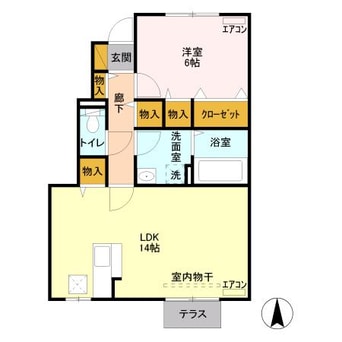 間取図 グランソレイユ