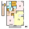 上越線（群馬県内）/群馬総社駅 徒歩12分 2階 築7年 2LDKの間取り
