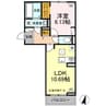 上越線（群馬県内）/高崎駅 バス:18分:停歩3分 1階 築3年 1LDKの間取り