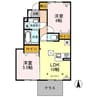上越線（群馬県内）/高崎問屋町駅 徒歩24分 1階 築7年 2LDKの間取り