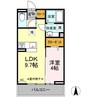 両毛線/前橋駅 徒歩10分 2階 築3年 1LDKの間取り
