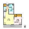 ライズグレース　Ａ 1LDKの間取り