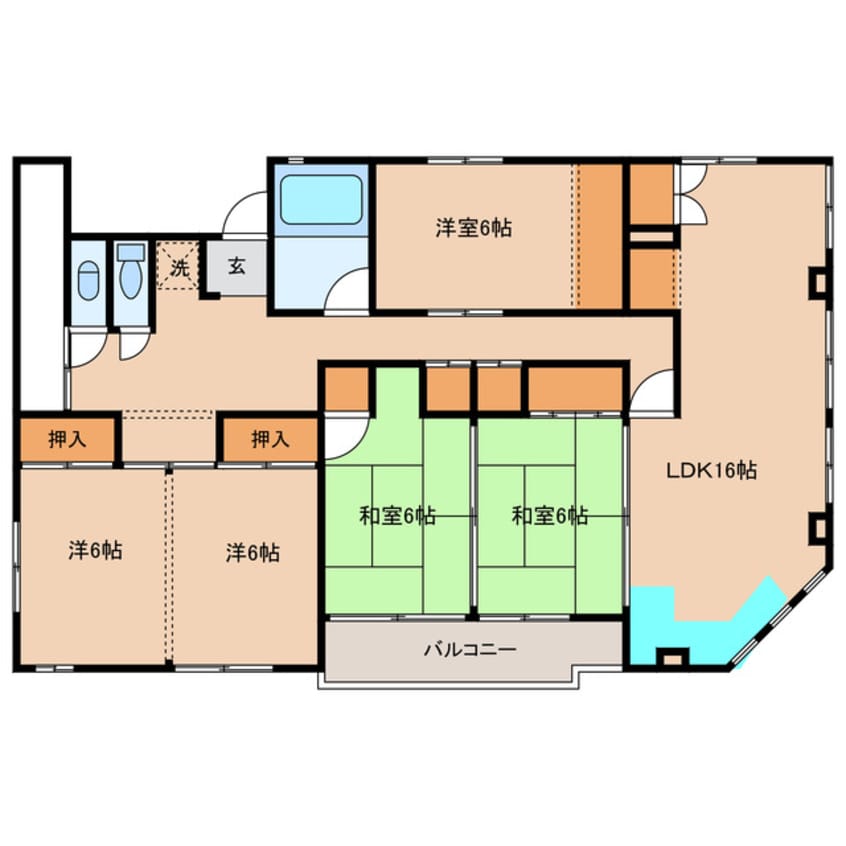 間取図 ゆたかビル