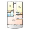 クレイン小塙Ⅱ 2LDKの間取り
