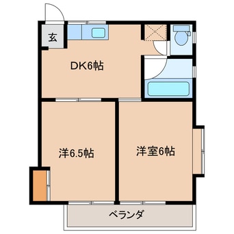 間取図 三樹ハイツ天川