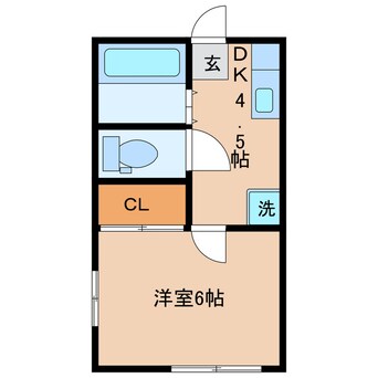 間取図 花菜ハイツ