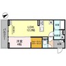 フェリーチェTAKASAKI Ⅱ 1LDKの間取り