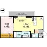 D-ROOM 文京町3丁目 1LDKの間取り