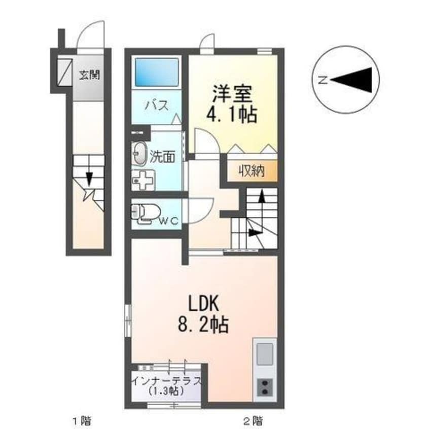 間取図 アウル文京町