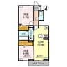 アナベルⅢ 2LDKの間取り