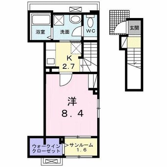 間取図 ルーツショアⅣ