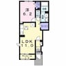 アーバンシティ　Ⅰ 1LDKの間取り