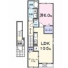 Ｋ－ＰＬＡＺＡ　Ⅱ 1LDKの間取り