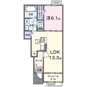 間取図 ホープフル豊岡