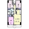 グランドバレー 3LDKの間取り