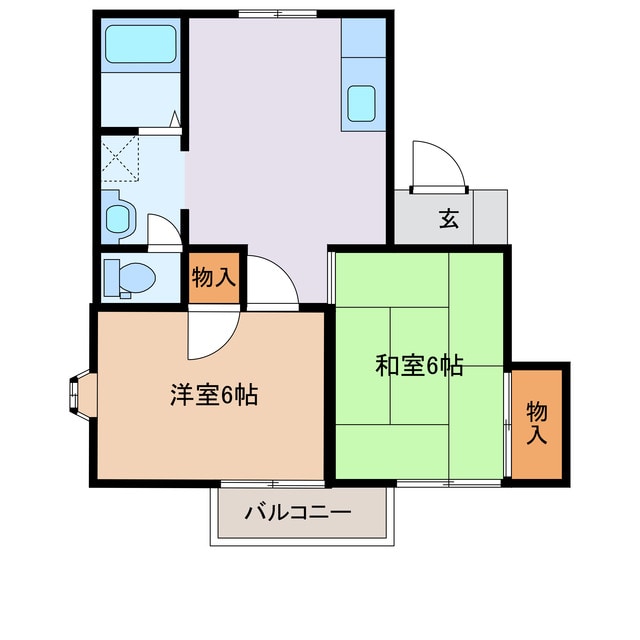 間取り図 エリールサチ