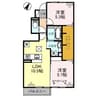 エコンフォート前橋駒形　A棟 2LDKの間取り