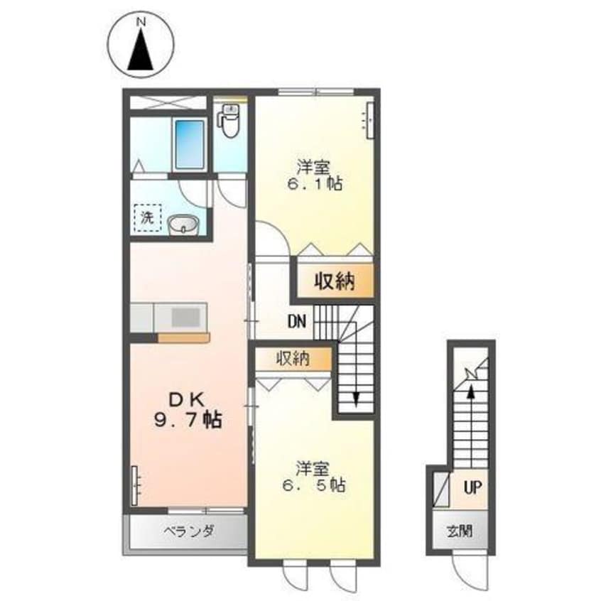 間取図 グリシーヌ