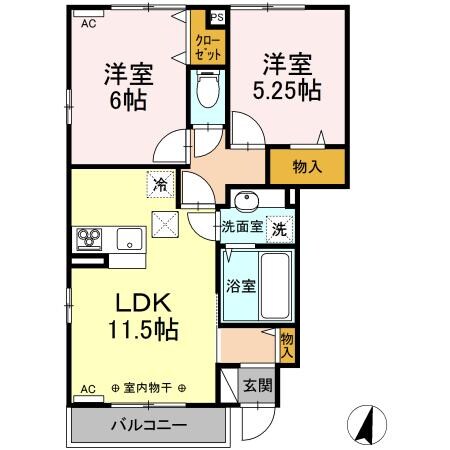 間取り図 ブライトフォーチュン