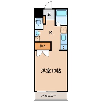 間取図 サンライズ下之城
