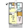La Maison 本町 1LDKの間取り