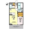 La Maison 本町 1LDKの間取り