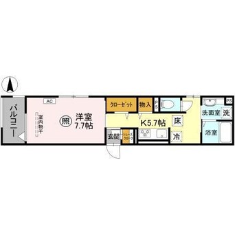 間取図 La Maison 表町