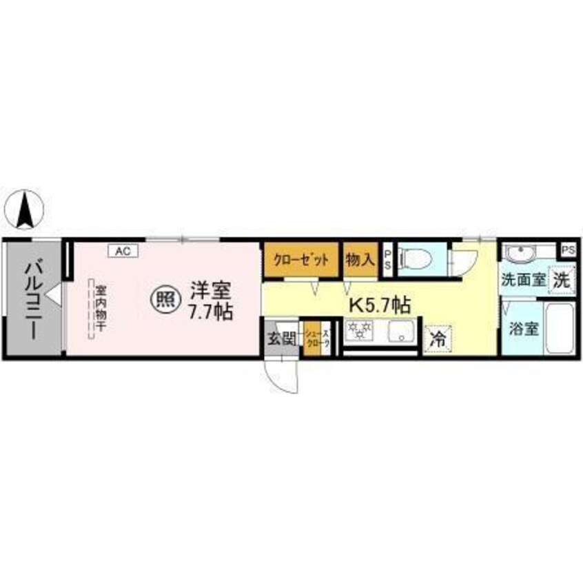 間取図 La Maison 表町