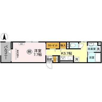 間取図 La Maison 表町