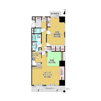 間取図 パシフィックパレス大手町