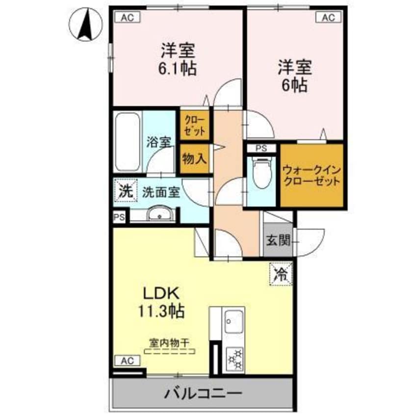 間取図 ＥＩＪＵ ＨＯＵＳＥ Ⅱ