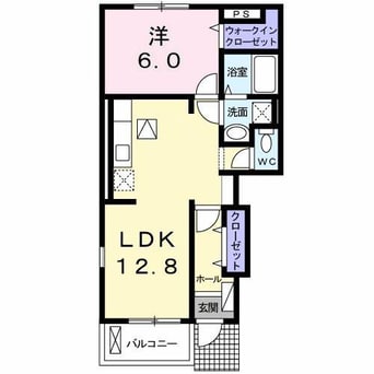 間取図 アクアクロスＢ