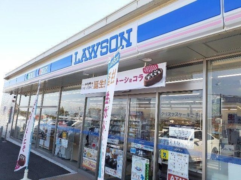 ローソン高崎金古町店(コンビニ)まで435m ラティールＤ