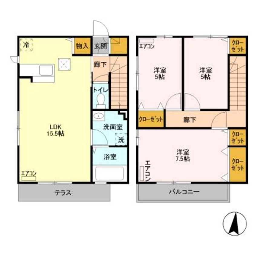 間取図 グレースファンタジア　Ⅰ