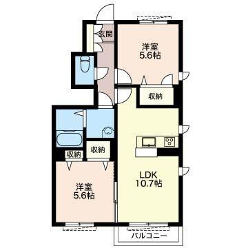 間取り図 ヴィラ・フィオーレ