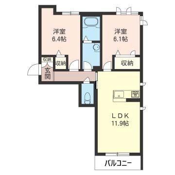 間取り図 ＴＳヴィラ元総社